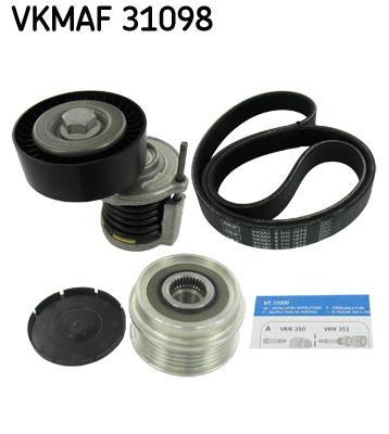 Kit de courroie d'accessoire (Courroie d’alternateur) SKF ref. VKMAF 31098